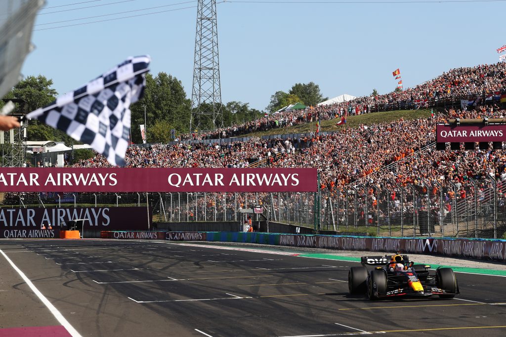 F1 Hungarian GP: Verstappen wins as Red Bull claim record-breaking 12th win in a row